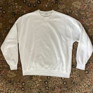Abercrombie oversized crew neck sweatshirt